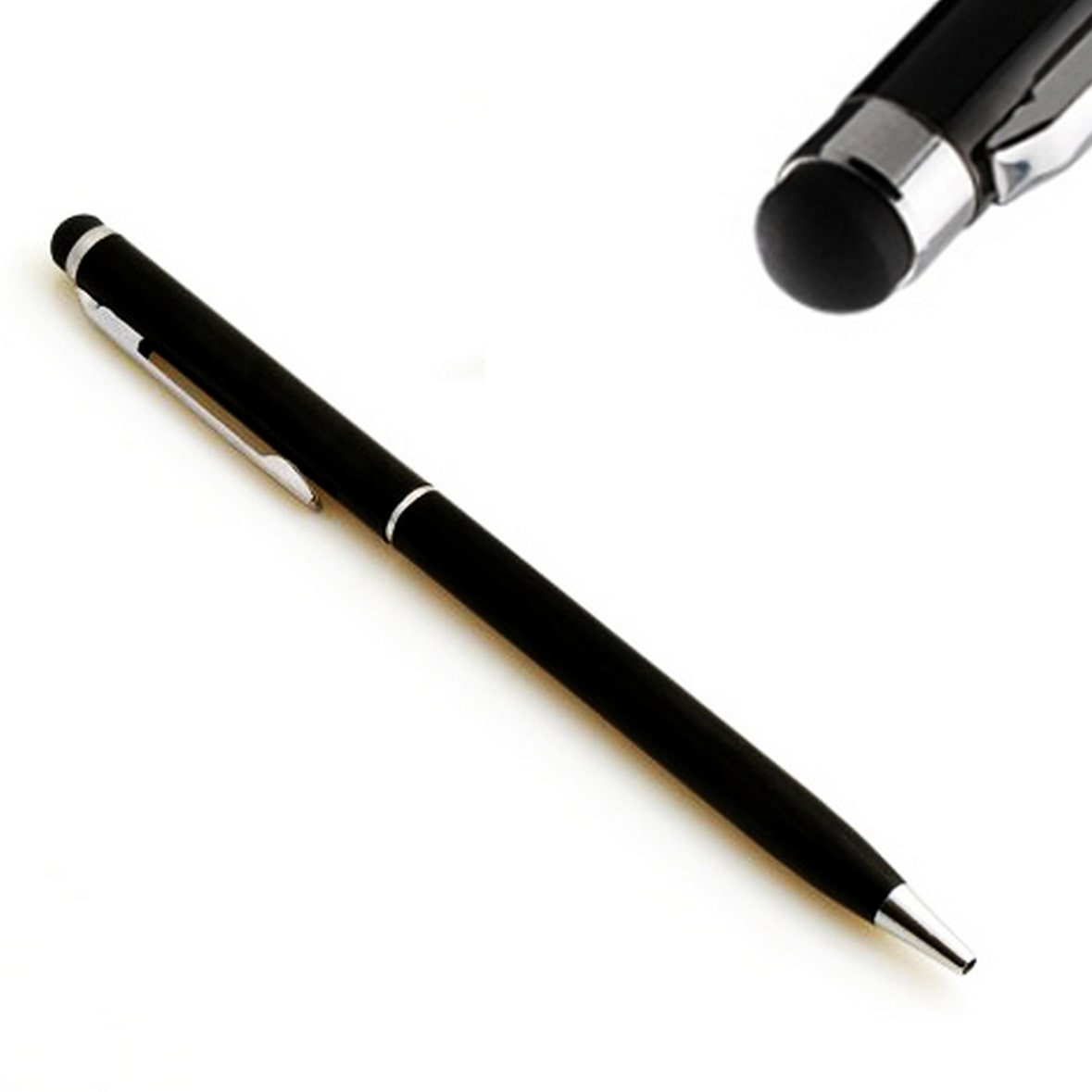 5x 2in1 Touchpen Kugelschreiber Eingabestift Stylus Pen für Tablet PC & Smartphone Handy Display (5 Stück)