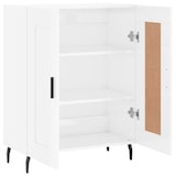 thumbnail of Helloshop26 - Buffet Sideboard Kommode Schrank Aufbewahrungseinheit Organizer für Küche Wohnzimmer Hochglanzlackierung 69,5 x 34 x 02_0030690