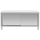 thumbnail of Royal Catering Armario bajo de cocina de acero inoxidable - ECO - 180 x 60 cm - 600 kg -