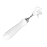 thumbnail of Schneider - Kaisersemmeldrücker PP Kunststoffgriff weiss, Weißer Drückstempel aus PE