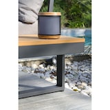 thumbnail of Salon de jardin 4 places en bois d'acacia et aluminium anthracite - TOKYO