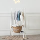 thumbnail of Atmosphera - Perchero de madera color blanco 60x30x114cm