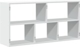 thumbnail of vidaXL Wandregal Weiß 100x25x50 cm Holzwerkstoff