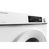 thumbnail of Sharp ES-NFA714WWNA-DE Frontlader-Waschmaschine, 7 kg, 1400 U/Min., 15 Programme, Invertermotor, AquaStop, Weiß