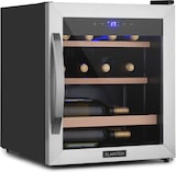thumbnail of Klarstein Vinamour 12 Uno Weinkühlschrank 12Fl./46l  4-18°C 40dB Silber