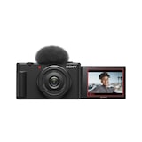 thumbnail of Sony ZV-1F Vlog-Kamera Schwarz 4K Zoom | Nachhaltig