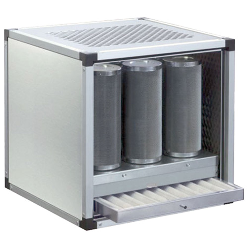 CBT 20 Unità di Deodorizzazione e Filtrazione con Carboni Attivi e Prefiltro 2500 m3/h