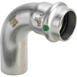 thumbnail of VIEGA Bogen I/A 90° Sanpress Inox Edelstahl 18mm