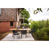 thumbnail of BEST  Alpha – Outdoor-Tischleuchte   Schwarz mit grauem Pflanzendruck