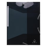 thumbnail of Exacompta - Réf. 55670E - Carton de 30 chemises à élastiques Iderama PP semi-translucide/glossy - 24x32 cm pour A4 - 10 couleurs assorties