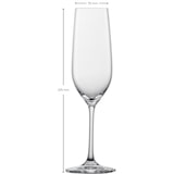 thumbnail of Schott Zwiesel FORTÉ Sektglas 227 ml 4er Set
