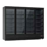 thumbnail of Gastro Flaschenkühlschrank Kühlschrank Gewerbekühlschrank 2500 L 2508x710x1997mm Schwarz