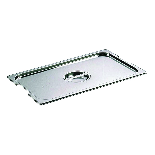 Bourgeat Couvercle bac gastro inox GN 1/2 avec poignées échancré Bourgeat - 748112