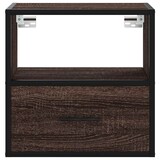 thumbnail of vidaXL Wand-Nachttische 2 Stk. Braun Eichen-Optik 40x31x39,5 cm