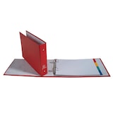 thumbnail of Exacompta 51060E 10x Ringbuch A5 ohne Etikett 2-Ringe 25mm für Karteikarten 125x200 mit 2 säzte Register - Farben sortiert