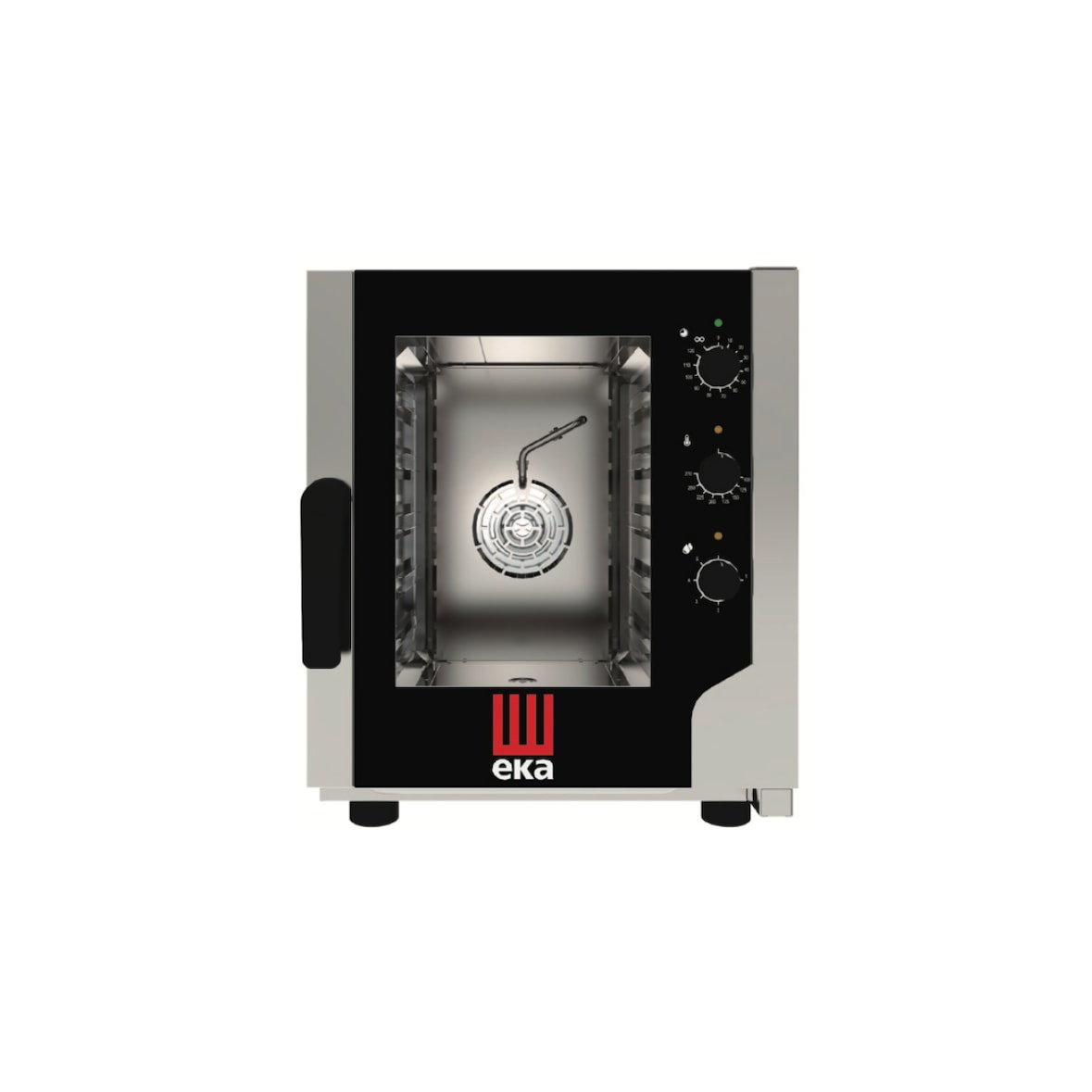 Forno elettrico gastronomia combinato convezione vapore 5 teglie gn 2/3 comandi manuali EKF523NUD