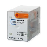 thumbnail of METZ CONNECT MC274-4W 230 V AC Industrierelais