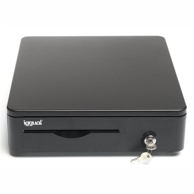 Iggual Cajon Portamonedas Iron-10R 38Cm 4+5 Negro