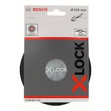 thumbnail of Stützteller X-LOCK, 125 mm, hart, 12.250 U/min