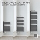 thumbnail of ML-Design Elektro-Badheizkörper 500x800 Anthrazit | 300W, Designheizkörper, Handtuchtrockner