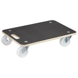 thumbnail of WAGNER Transporthilfe Multiplex MAXIGRIP 18 mm - 59 x 39 x 13,5 cm, Griff, Rollen Ø 100 mm, Tragkraft 400 kg– 20161401