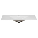 thumbnail of Vasque 100cm SKY encastrable céramique blanche brillante