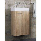 thumbnail of VCM Badmöbel Waschtisch Slito Sonoma-Eiche H. 60 x B. 41 x T. 22 cm