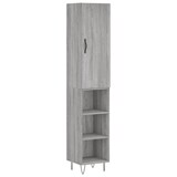 thumbnail of Helloshop26 - Buffet Sideboard Kommode Kleiderschrank Aufbewahrungsmöbel Organizer Küche Wohnzimmer Lounge hohe Sonoma-Eiche 34,5 x 02_0035310