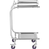 thumbnail of Uniprodo Müllsackständer - Silbern - Rollen: 4 (mit 2 Bremsen)