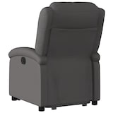 thumbnail of vidaXL Relaxsessel mit Aufstehhilfe Elektrisch Grau Echtleder