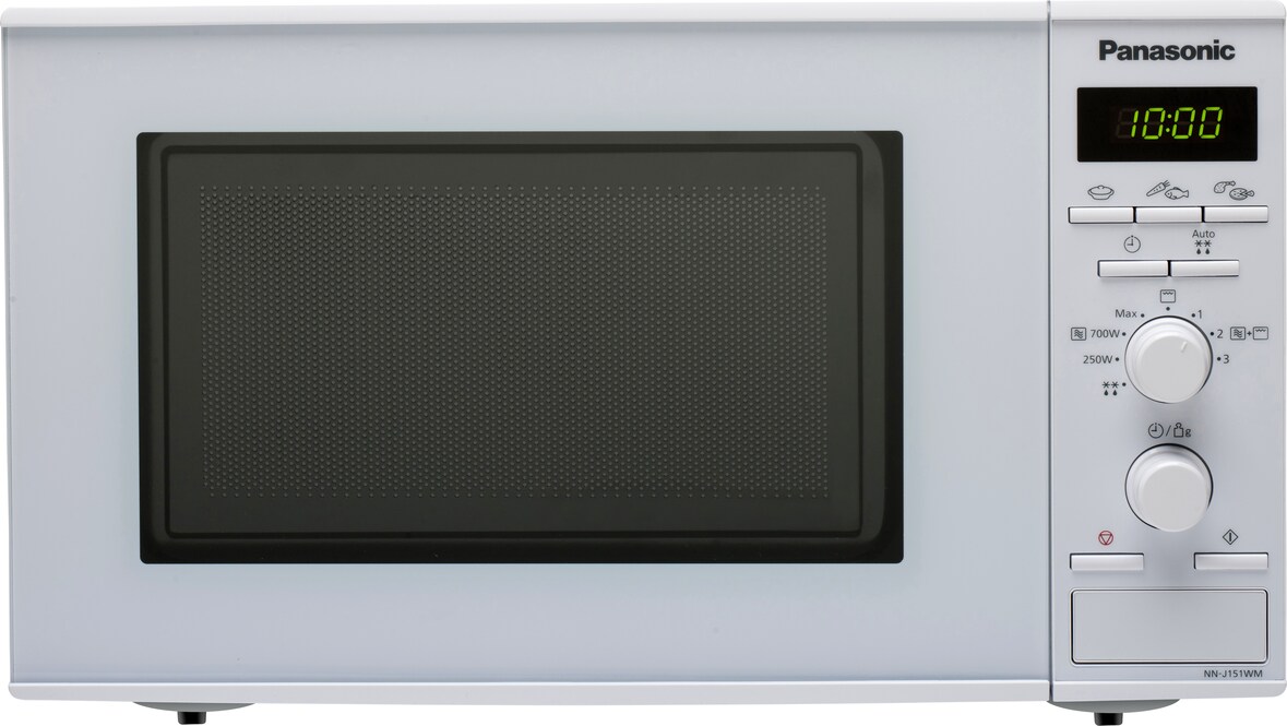 Panasonic NN-J151WMEPG Horno Microondas Compacto 800W con GRILL, 20L