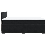 thumbnail of vidaXL Boxspringbett mit Matratze Schwarz 160x200 cm Samt