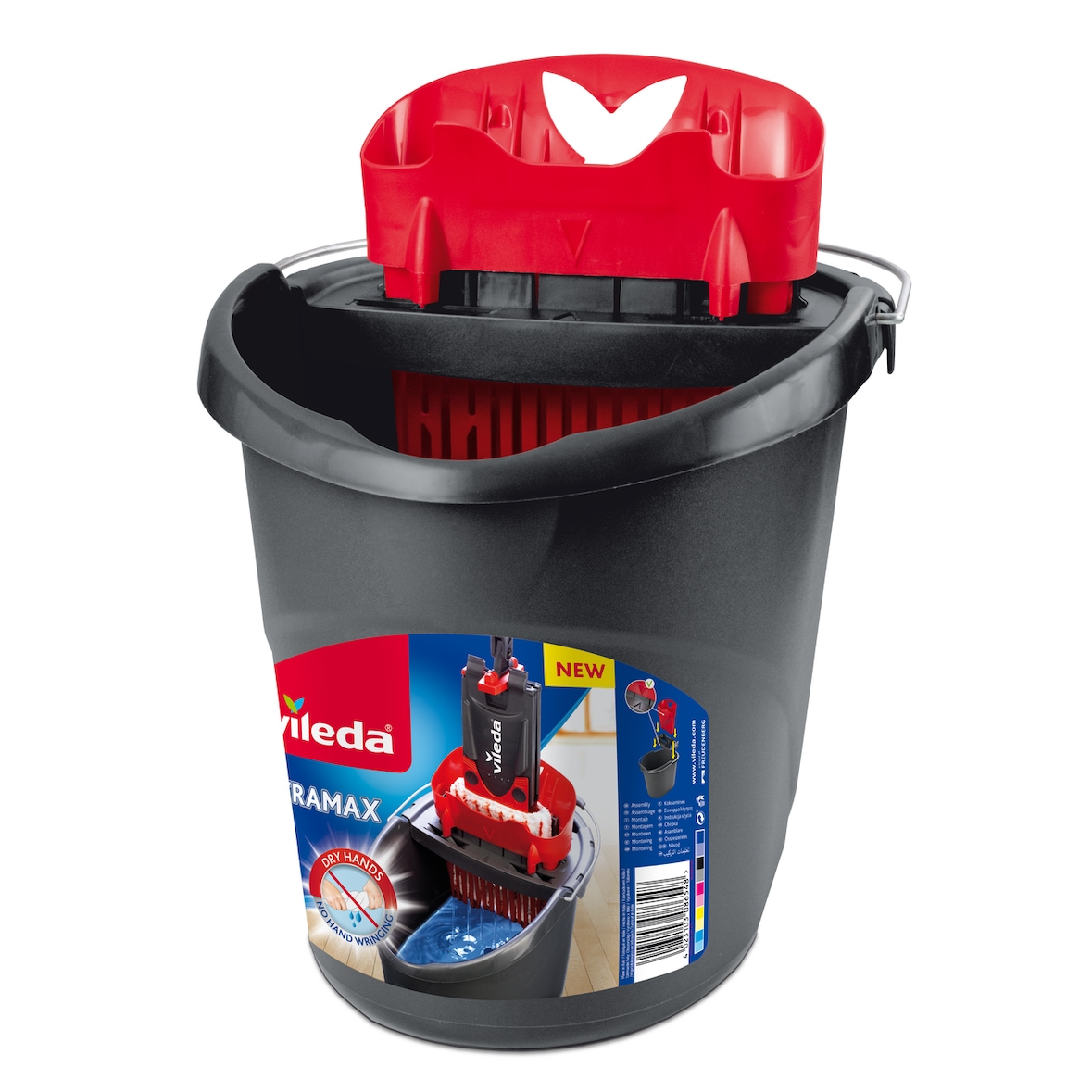 Vileda Seau essoreur ultramax (2 en 1 seau et presse)