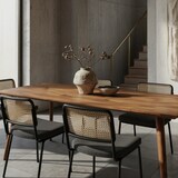 thumbnail of Esszimmertisch REPA 180 x 80 x 76 cm Sheesham rustikal Massiv-Holz, Design Landhaus Esstisch, Tisch für Esszimmer groß, 6 - 8