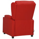 thumbnail of vidaXL Massagesessel Weinrot Kunstleder