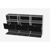 thumbnail of Viasit System4 - schwarz, Rahmenfarbe chrom, Material: Metall