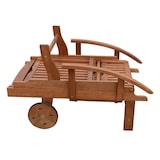 thumbnail of Sonnenliege Gartenliege Liegestuhl Holzliege Liege Klappliege klappbar Holz