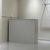 thumbnail of Theke, Empfangstresen, Kosmetiktheke, weiß, 120 x 50 x 100 cm