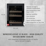 thumbnail of caso design - Cantinetta per vini "WineExclusive 12" - nero