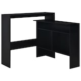 thumbnail of Table de bar avec 2 dessus de table Noir 130 x 40 x 120 cm Modèle Helios Prestige