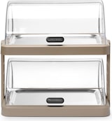 thumbnail of Display di raffreddamento doppio roll-top Duo UNIQ, HENDI, designed by Robert Bronwasser, Beige, 480x355x(H)480mm