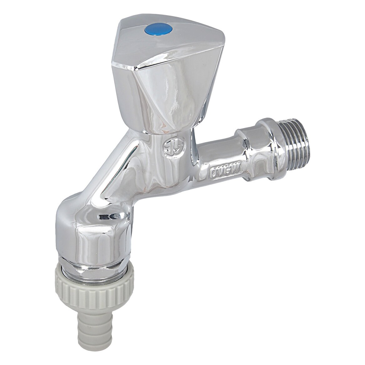 Schlösser 1/2" Auslaufventil mit Belüfter in Chrom DVGW