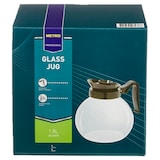 thumbnail of METRO Professional Jarra de vidrio de repuesto GGJ2018, vidrio borosilicato/plástico, 20x16,5x18 cm, 1,8 L, resistente hasta 185°C, transparente