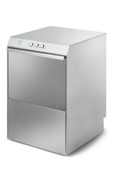 METRO Professional Lave-verres GGW1035SW, inox, 42.3x46.6x63.9 cm, 230V, 30 cycles/h, panier 35x35 cm, sans pompe de vidange