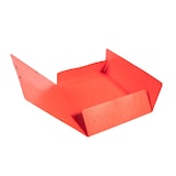 thumbnail of Exacompta  Cod. 55755E - Cartella 3 lembi con elastici Maxi Capacity Scotten cartoncino lustré 425 g/mq - 24x32cm rosso  - Confezione da  50 pz.