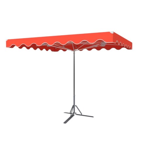 Parasol forain 300X250 fixe orange.