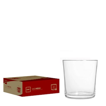 Vaso Medio 37 cl  12 unidades