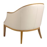 thumbnail of Angel Cerdá Fauteuil en cuir sable 5127C 74 x 81 x 84