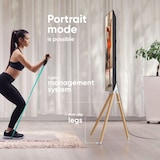 thumbnail of ONKRON TV Ständer Staffelei für 32 - 65 Zoll TV bis zu 35 kg,max 400x400 VESA Standfuß höhenverstellbar & schwenkbar TS1220-W