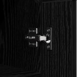 thumbnail of vidaXL Sideboard Schwarz Eichen-Optik 69,5 x 34 x 90 cm
